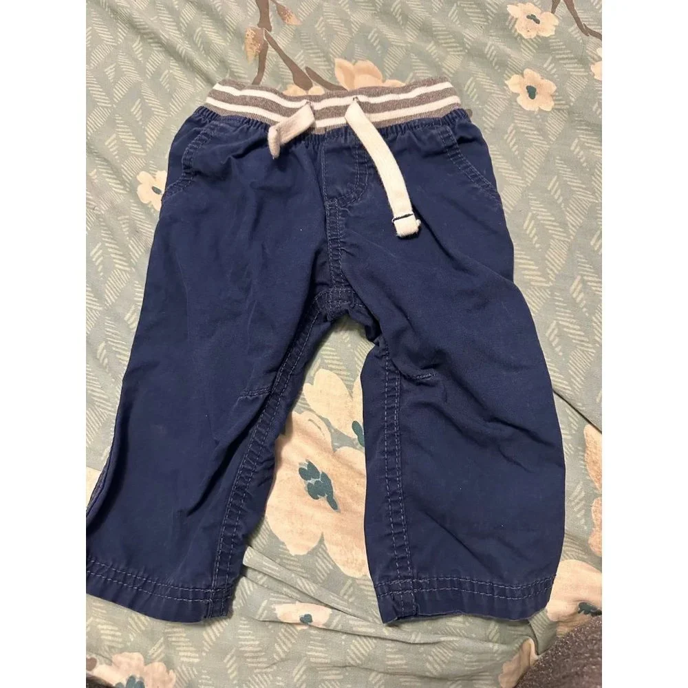 6 FOR $10 Stretchy waist carters 9m pants - Picture 1 of 2